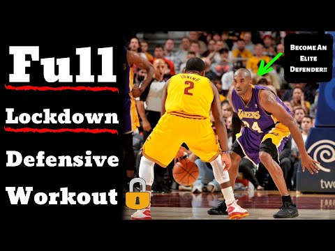 FULL Defensive Workout - Become A Great Defender (Try This At Home)