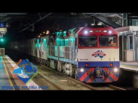 1847 - FIE001/FIE002 Through Mt Druitt bound for Dubbo