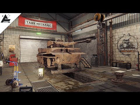 Gameplay de Tank Mechanic Simulator