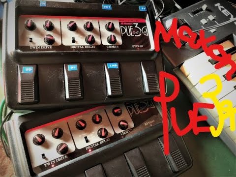 Maxon PUE3G Guitar Multi-Effect w/ power supply image 3