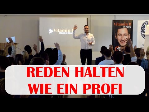 Reden halten lernen | 7 Geheimnisse erfolgreicher SPEAKER