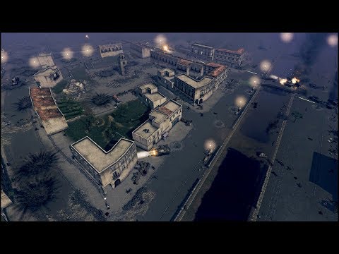 BATTLE OF BENGHAZI - REAL LIFE MODE - Brits Against Afrika Korps - Men of War Assault Squad 2 - #104