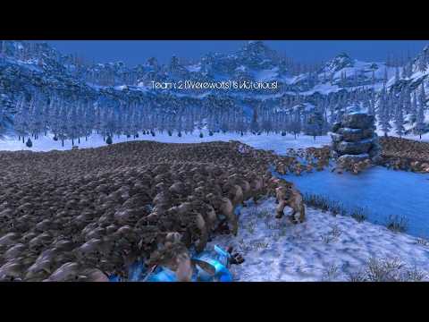 7000 Werewolves VS 200 Frost Giant -  Ultimate Epic Battle Simulator