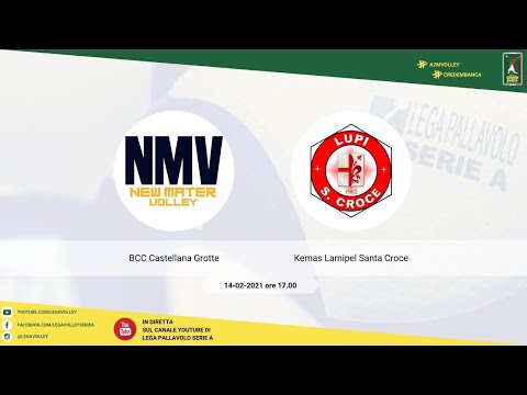 14-02-2021 #A2MVolley:BCC Castellana Grotte - Kemas Lamipel Santa Croce