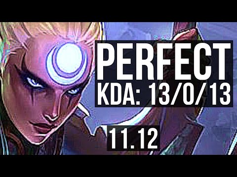 DIANA vs OLAF (JUNGLE) | 13/0/13, Legendary, Rank 12 | KR Challenger | v11.12
