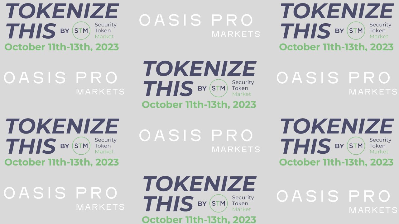 Tokenization Workshop by TokenizeThis Summit – Live Streaming Tokenization Workshop by TokenizeThis Summit – Live Streaming
