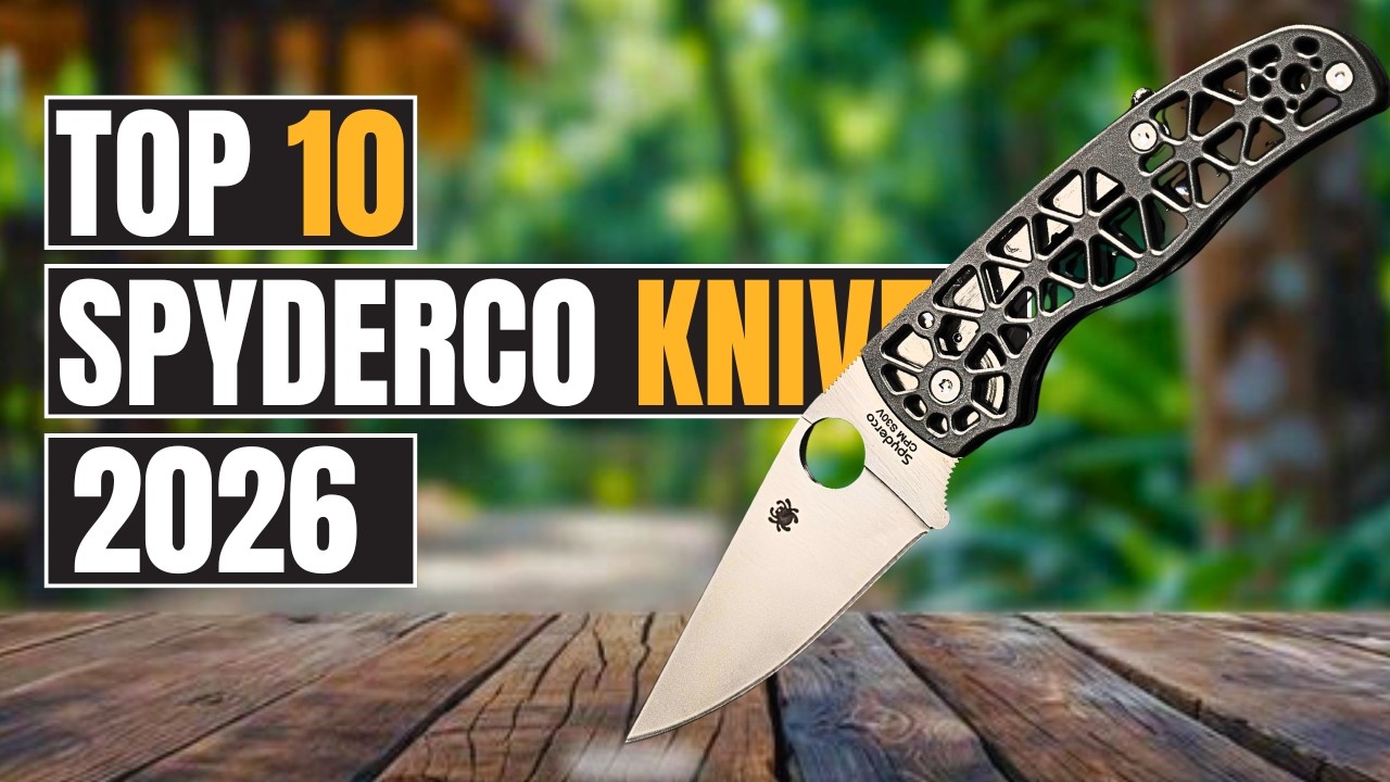 10 BEST Spyderco Folding Knives EVER for 2026