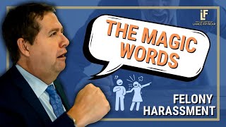 The Magic Words Felony - Harassment | Washington State Attorney