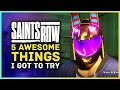 New Saints Row - 5 Awesome Things I Got to Try