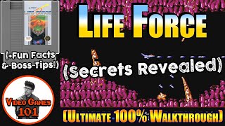 Life Force NES Walkthrough | 100% Guide | Video Games 101