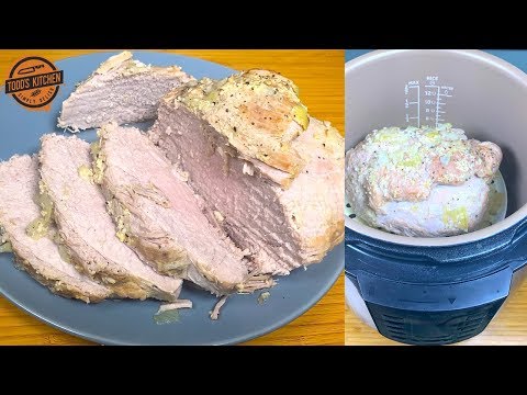 Roast Pork Recipe in an Instant Pot Pressure Cooker 4K