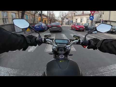 Super SOCO TSX, 2025, Ride in Bucharest, morning traffic, electric moto