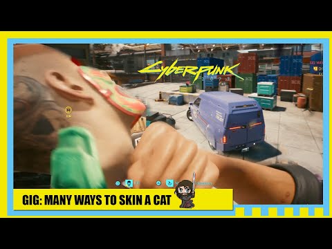 Cyberpunk 2077 - GIG: Many Ways to Skin a Cat PERFECT Stealth Guide
