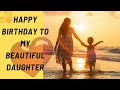 Happy Birthday Wishes For Daughter From Mother Birthday Message For Daughter Status