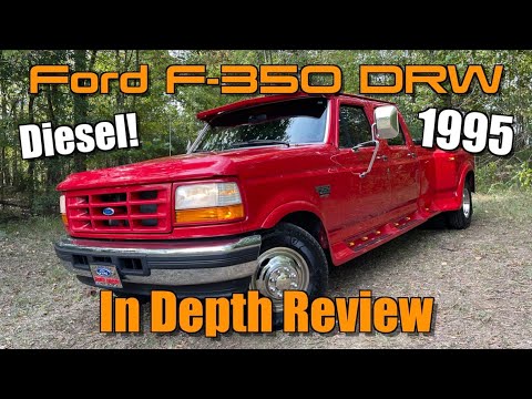 1995 Ford F-350 DRW 7.3L Power Stroke Diesel: Start Up, Test Drive & In Depth Review