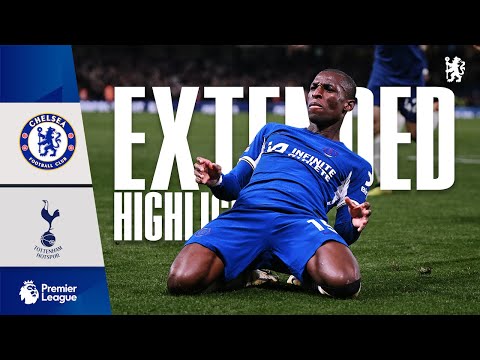 Chelsea 2-0 Tottenham | Two HEADERS seal the win for the Blues | Highlights - EXTENDED | PL 23/24