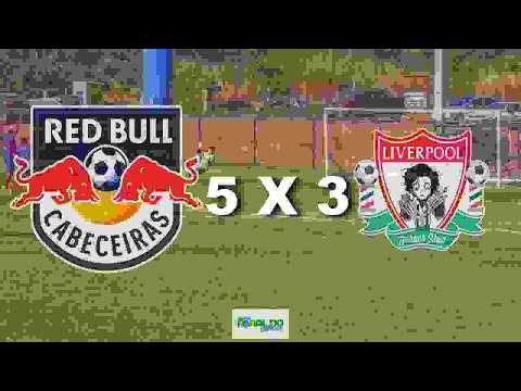 Gols da vitória do Red Bull diante do Liverpool (5 x 3)