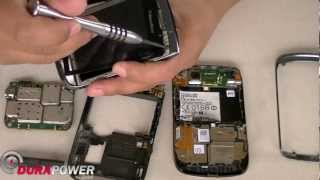Blackberry Torch 9800 Take Apart Disassembly by DurapowerGlobal.com