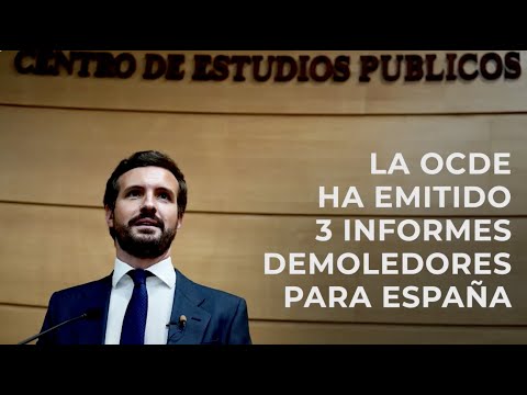 Pablo Casado pronuncia una conferencia en el Centro de Estudios Públicos, en Chile