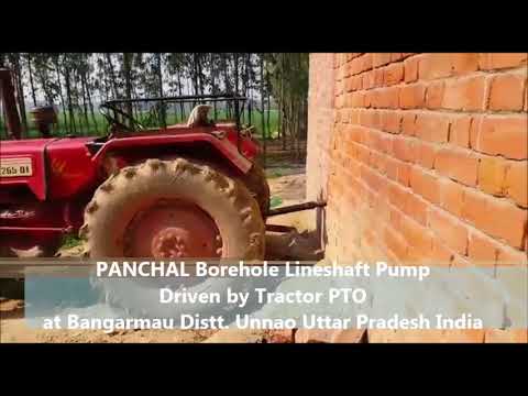 Borehole Lineshaft Water Pump Driven By Electric Motor