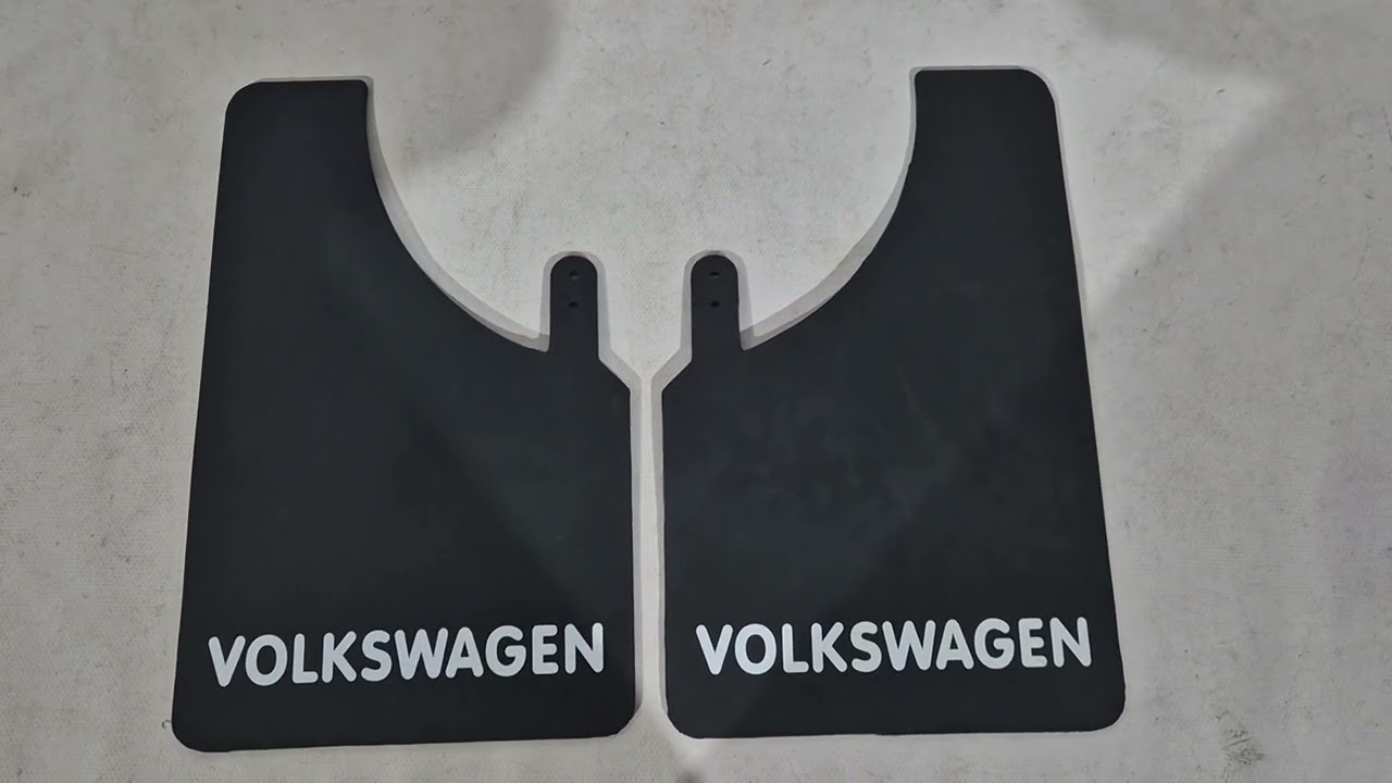 Volkswagen Бризковики Polytep (230*375, 2 шт) Video 1