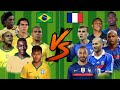 Brazil Legends vs France Legends💪(Mbappe-Neymar-Pele-Benzema)
