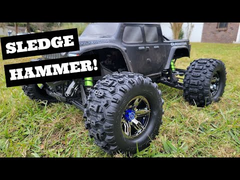 NEW Traxxas X-Maxx and XRT Sledgehammer Tire Review! [Running at End]