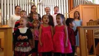 Preschool Children Sing Jesus Loves Me