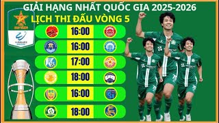 MATCH SCHEDULE FOR ROUND 5 OF NATIONAL FIRST CLASS 2025-2026