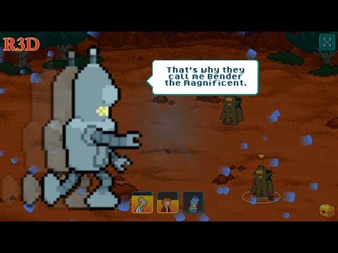 Futurama: Worlds of Tomorrow - Gameplay Walkthrough Part 2: Bender Gameplay [iPhone, Full 1080p HD]