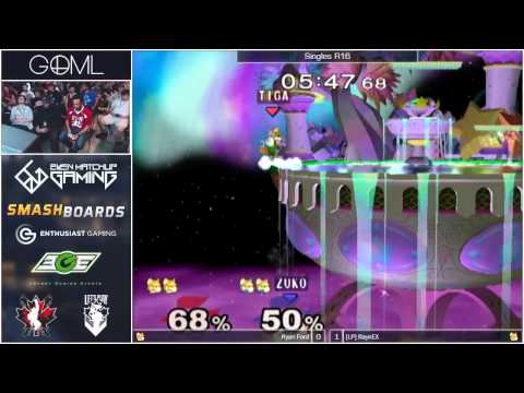 GOML 2015 - Ryan Ford (Fox) vs [LP] RaynEX (Fox) - SSBM Singles Top 16