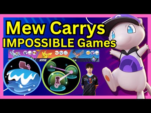 Unleashing Mew's Magic: Carrying Impossible Games to Victory in Pokémon Unite