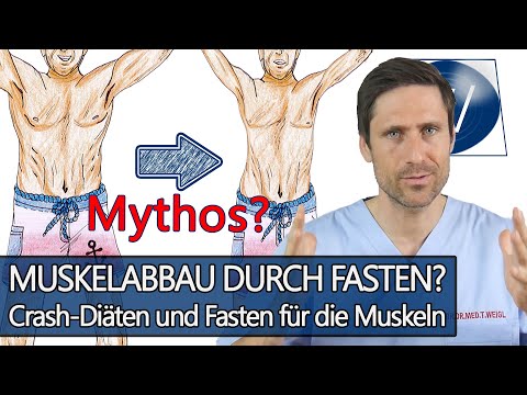 Abnehmen ohne Muskeln zu verlieren, wirklich? Tipps wie Sie Diät & Fasten mit Muskelaufbau vereinen!