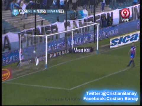 Racing 4 San Lorenzo 0 (Audio Rock & Pop)  Torneo Inicial 2012 Los goles (29/9/2012)