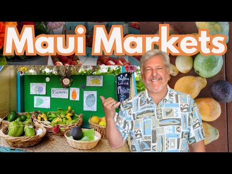 Shop Local: Maui Farmer's Markets, Swap Meets, & Souvenir Shops
