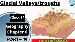Glacial Valleys/troughs | Landforms and Their Evolution | Class 11 Geography Chapter 6