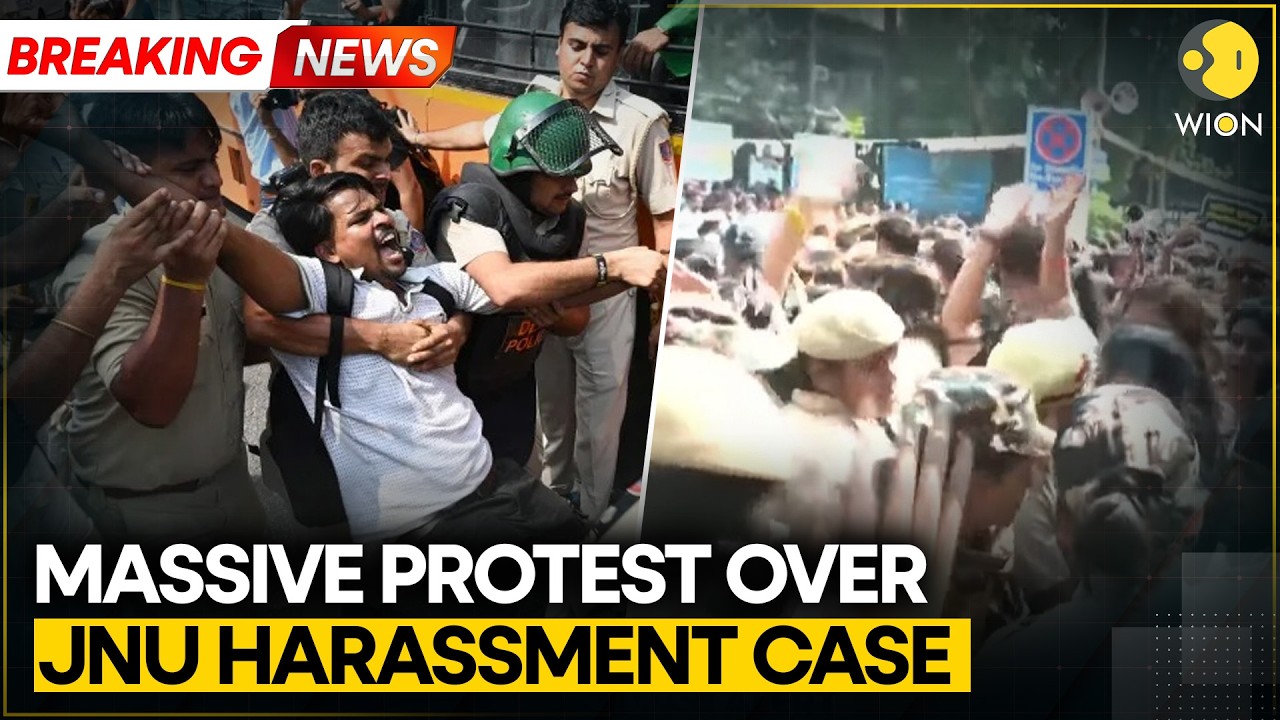 Delhi Protest: BJP Mahila Morcha Stages Protest Amid INDIA Bloc's Supreme Court March | WION