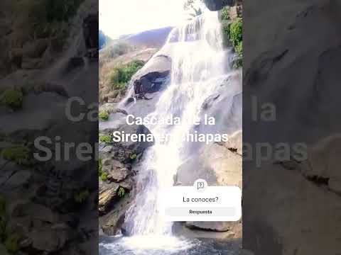 Cascada de la Sirena en Cacahoatán Chiapas #turismo #playa #naturaleza #viajes #vacaciones #familia