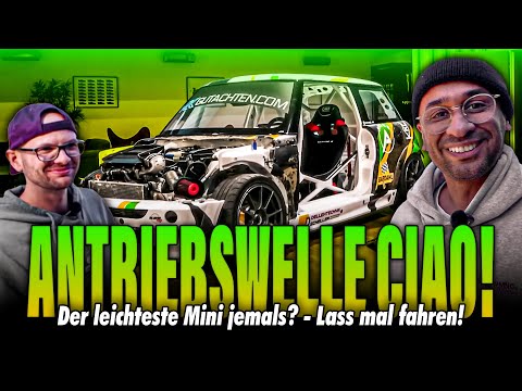 JP Performance - ANTRIEBSWELLE CIAO! Der leichteste Mini jemals? Lass mal fahren!