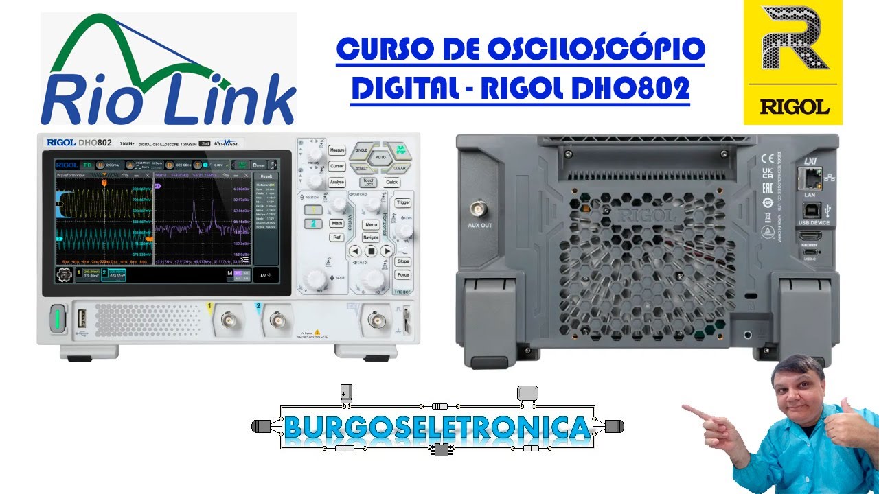Curso Novo - Promoção - Sorteio | #Burgoseletronica | #RioLink