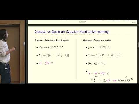 Efficient Hamiltonian, structure and trace distance learning of Gaussian states | Marco Fanizza