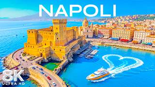 Napoli 8K 🇮🇹 | Mount Vesuvius, Mediterranean Coast & Authentic Italian Escape