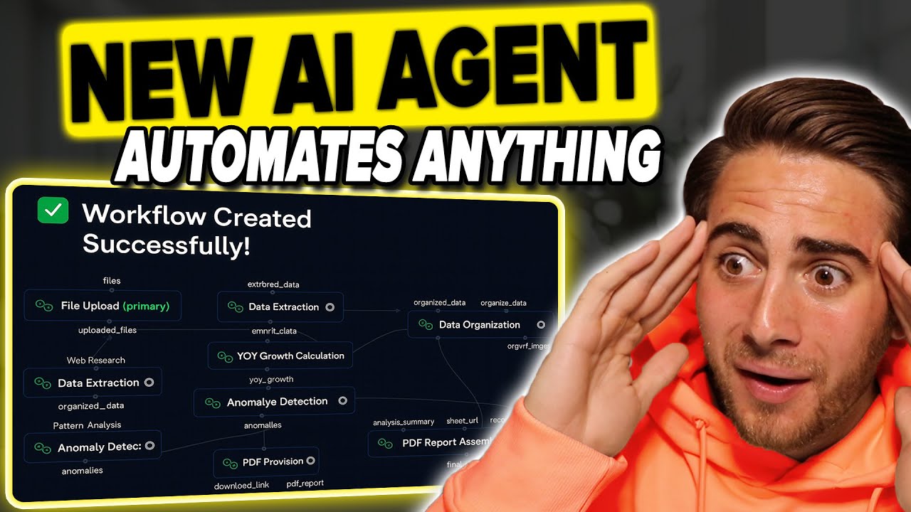 This BRAND NEW AGI-Style AI Agent Automates Anything in Minutes 🤯 (better than n8n)