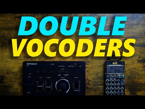 Playing with Double Vocoders!