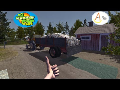 MY SUMMER CAR  #firewood #delivery and #sell #kilju #wreckedcar #story 5