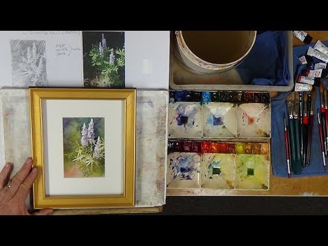 Roland Lee Watercolor Workshop - #2 Painting Wildflowers