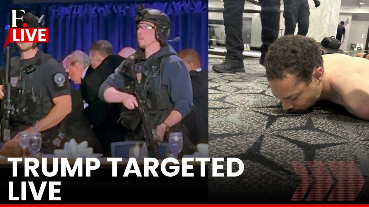 LIVE: Trump Rushed Off Stage After Gunfire; Moment of Full Chaos Caught on Camera | N18G