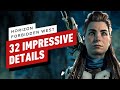 Horizon Forbidden West: 32 Impressive Little Details