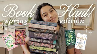 spring book haul! 📚🌷✨