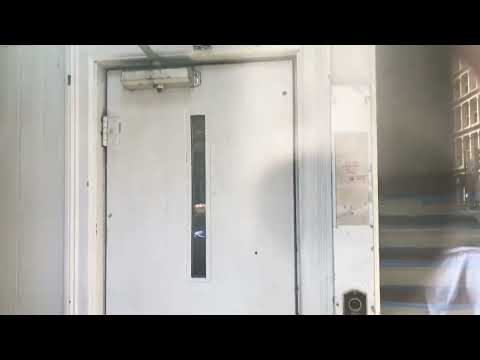 No Ride: Tiny Antique Unknown Swing Door Elevator in New York City, NY